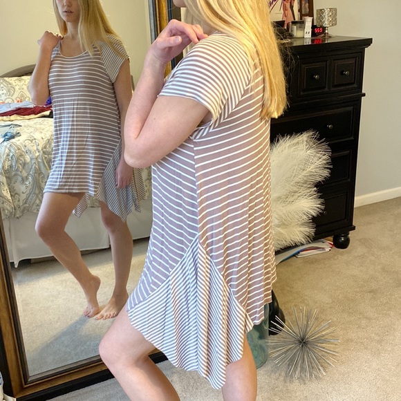 Soft Striped Knit Dress or Coverup - Picture 7 of 10